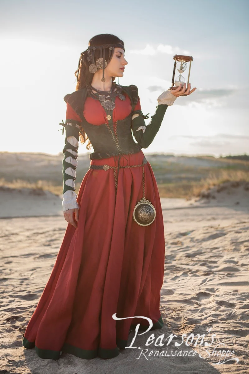 Alchemists Daughter Natural Suede Bodice - Image 4