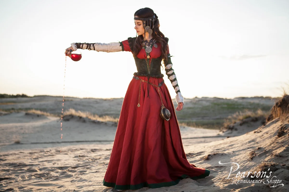 Alchemists Daughter Natural Suede Bodice - Image 5