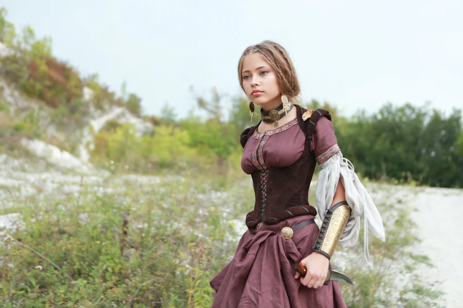 Archeress Leather Belt and Frog - Image 5