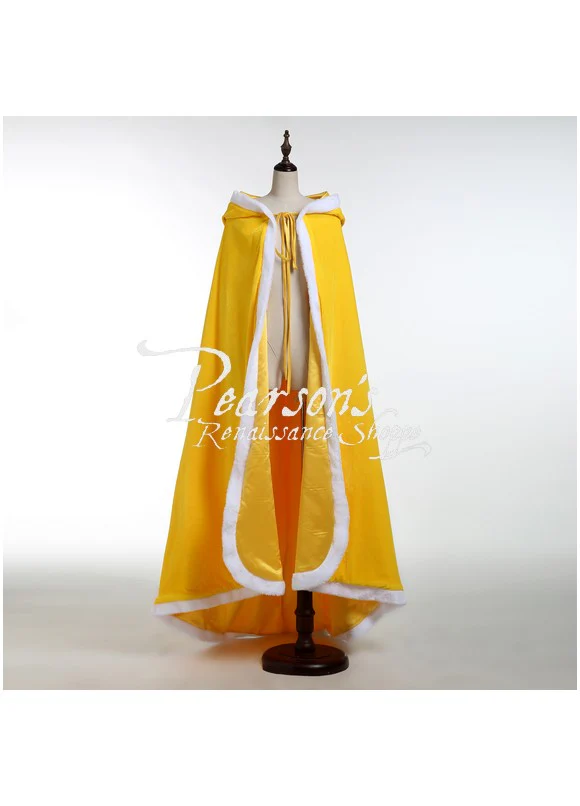 Beauty And The Beast Belle Velvet Cape - Image 3