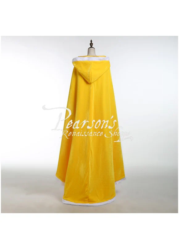 Beauty And The Beast Belle Velvet Cape - Image 5