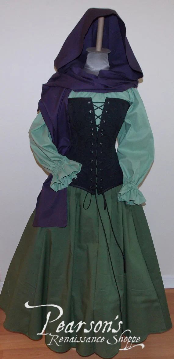 Briar Rose Sleeping Beauty Aurora Costume - Image 4