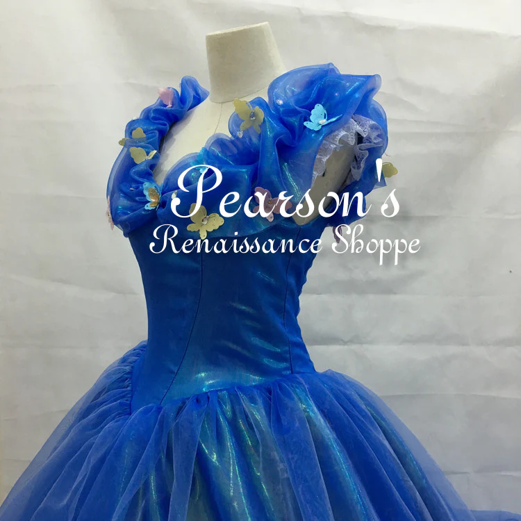 Cinderella 2015 Classic Multilayer Dress With Extended Train - Image 4