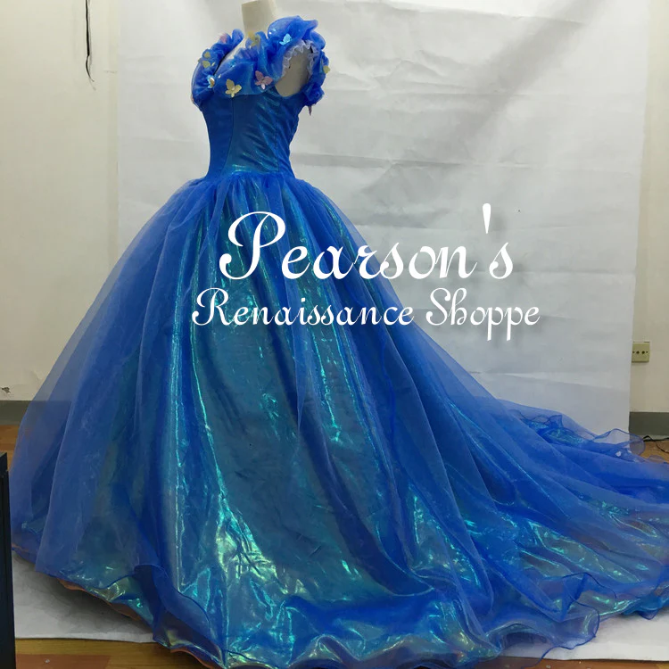 Cinderella 2015 Classic Multilayer Dress With Extended Train - Image 6