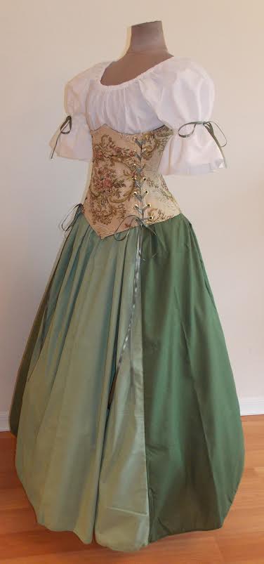 Countess Rose Under-bust Corset Set - Image 7