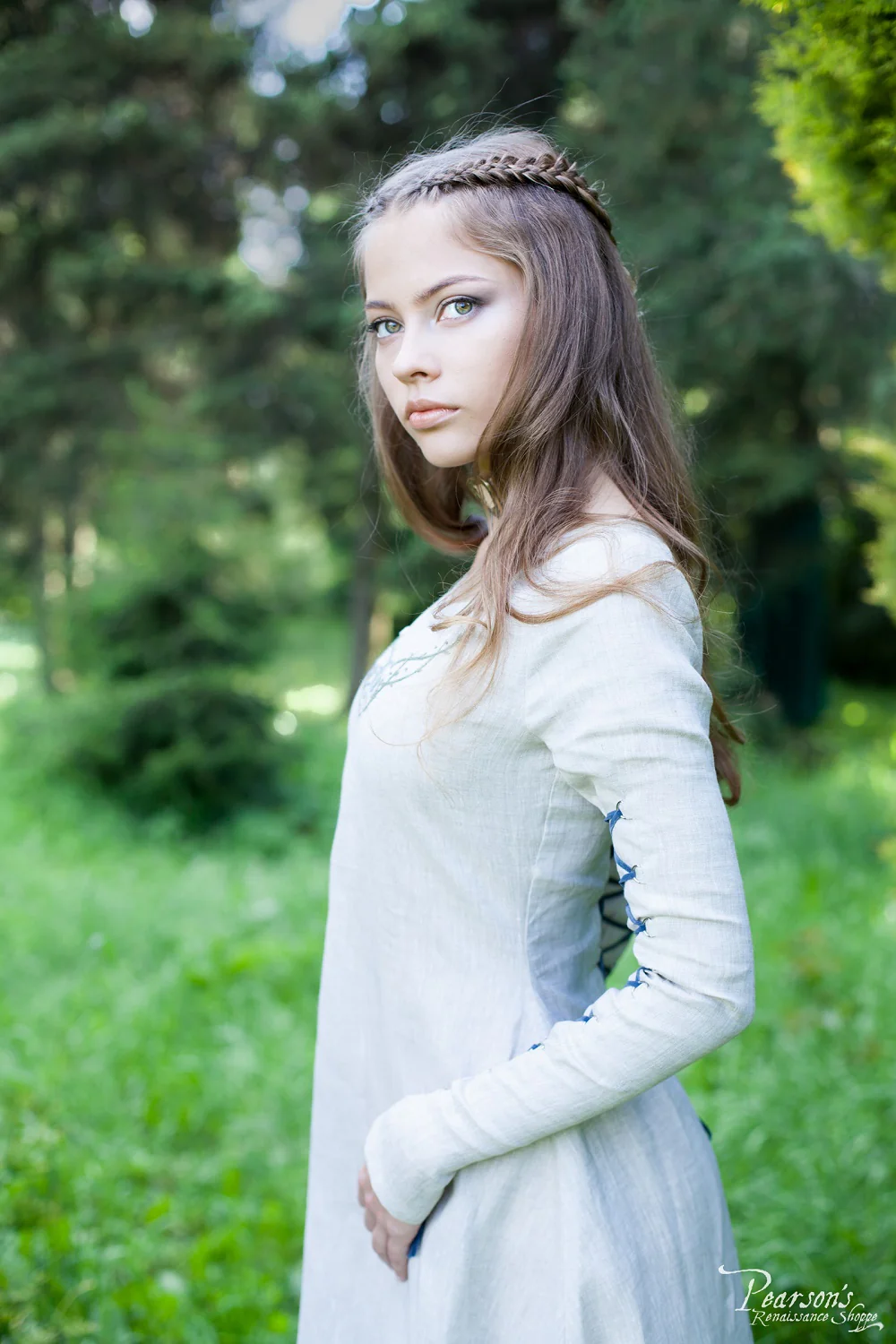 Fairy Tale Linen Dress - Image 4