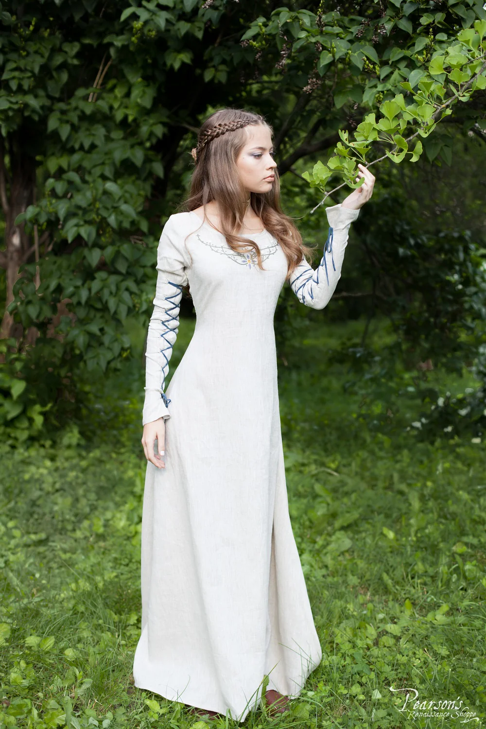 Fairy Tale Linen Dress - Image 6
