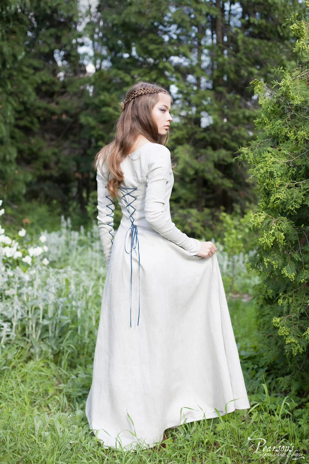 Fairy Tale Linen Dress - Image 7
