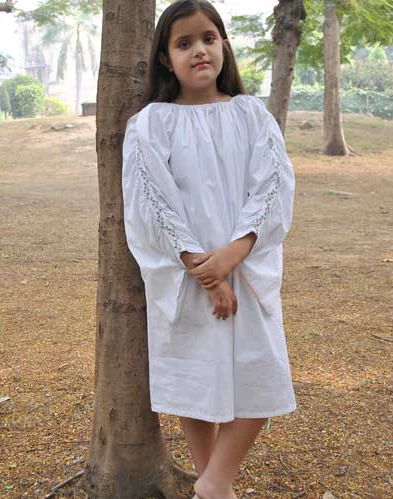 Girls Decorated Chemise - Image 3