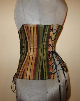 Temptation Multi Stripe Underbust Corset - Image 3