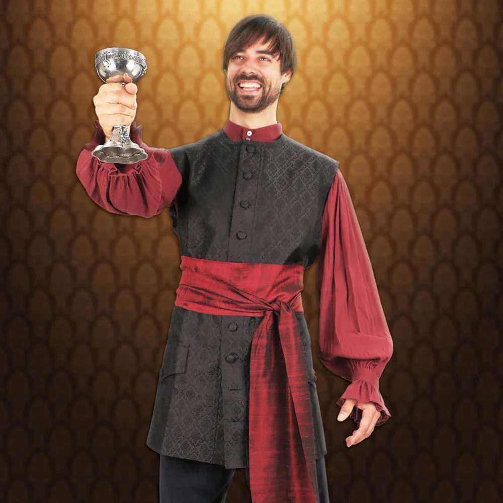 Scoundrel Long Pirate Vest - Image 3