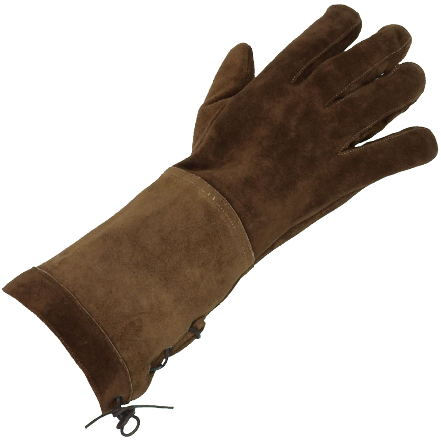 Suede Swordsman Gloves - Image 4