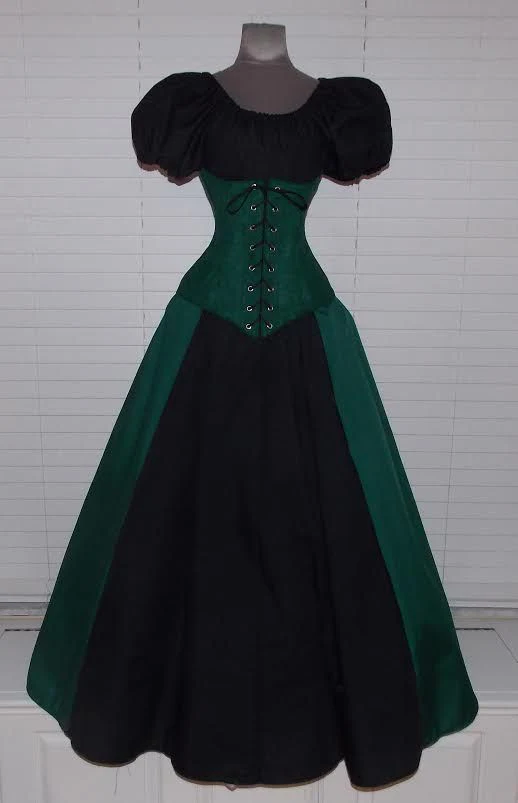 Suede Under-Bust Corset - Image 4