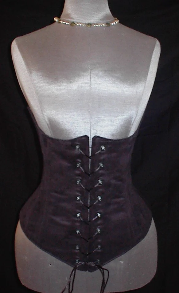 Suede Under-Bust Corset - Image 5