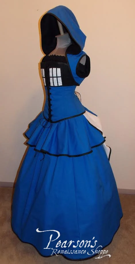 TARDIS - Dr. Who Full Bustle Costume - Image 3