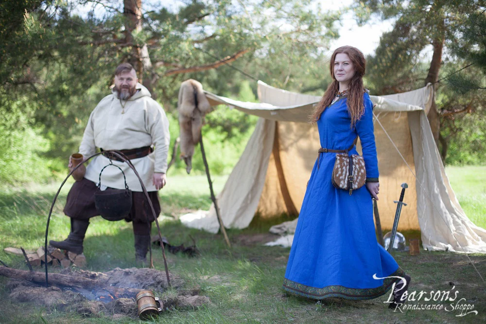 Viking Dress Ingrid the Hearthkeeper - Image 4