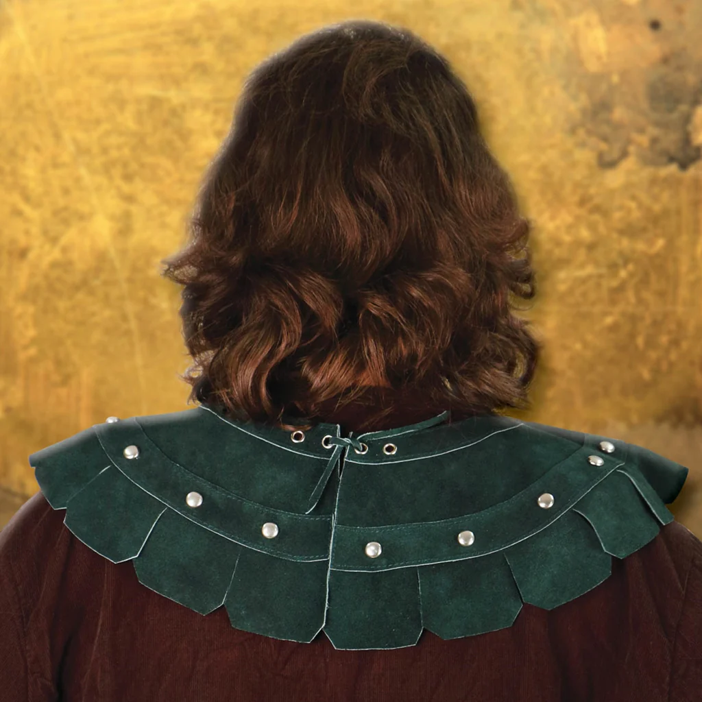 Warrior Suede Studded Mantle - Image 4