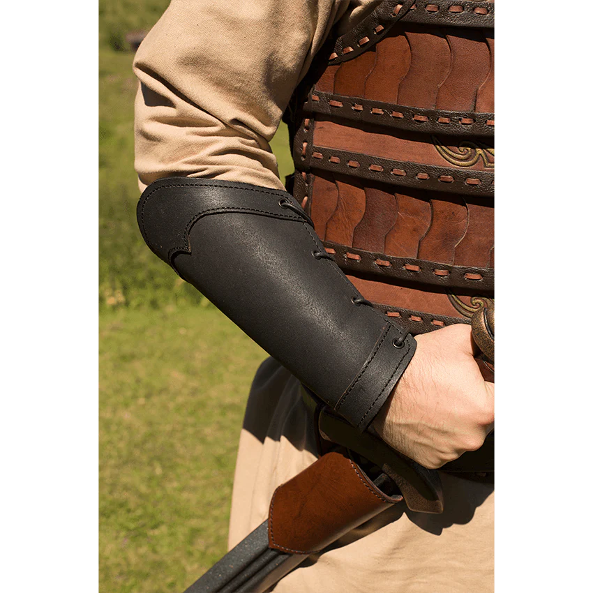 Warriors Leather Arm Bracers - Image 3