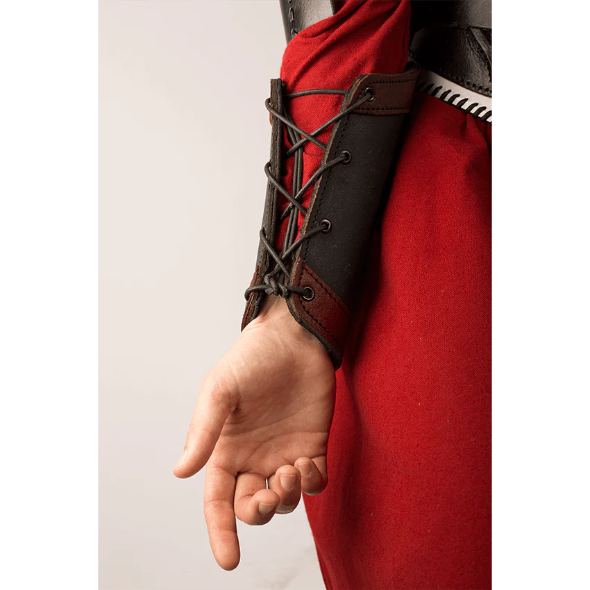 Warriors Leather Arm Bracers - Image 5