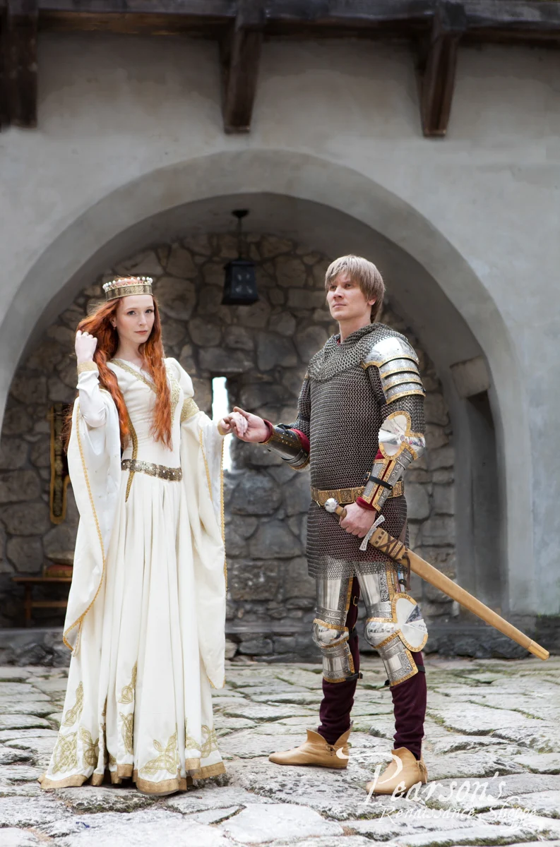 White Velvet Wedding Dress “The Accolade” - Image 8